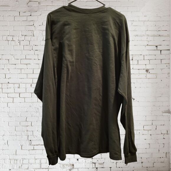 Dr. Seuss The Grinch Merry Grinchmas Long Sleeve Green Tee Shirt Cotton 2xl NWT - Picture 2 of 4